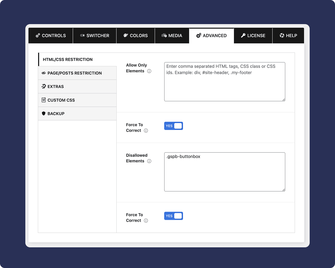 Advanced page and element-level targeting for dark mode in WordPress - Darkify Plugin