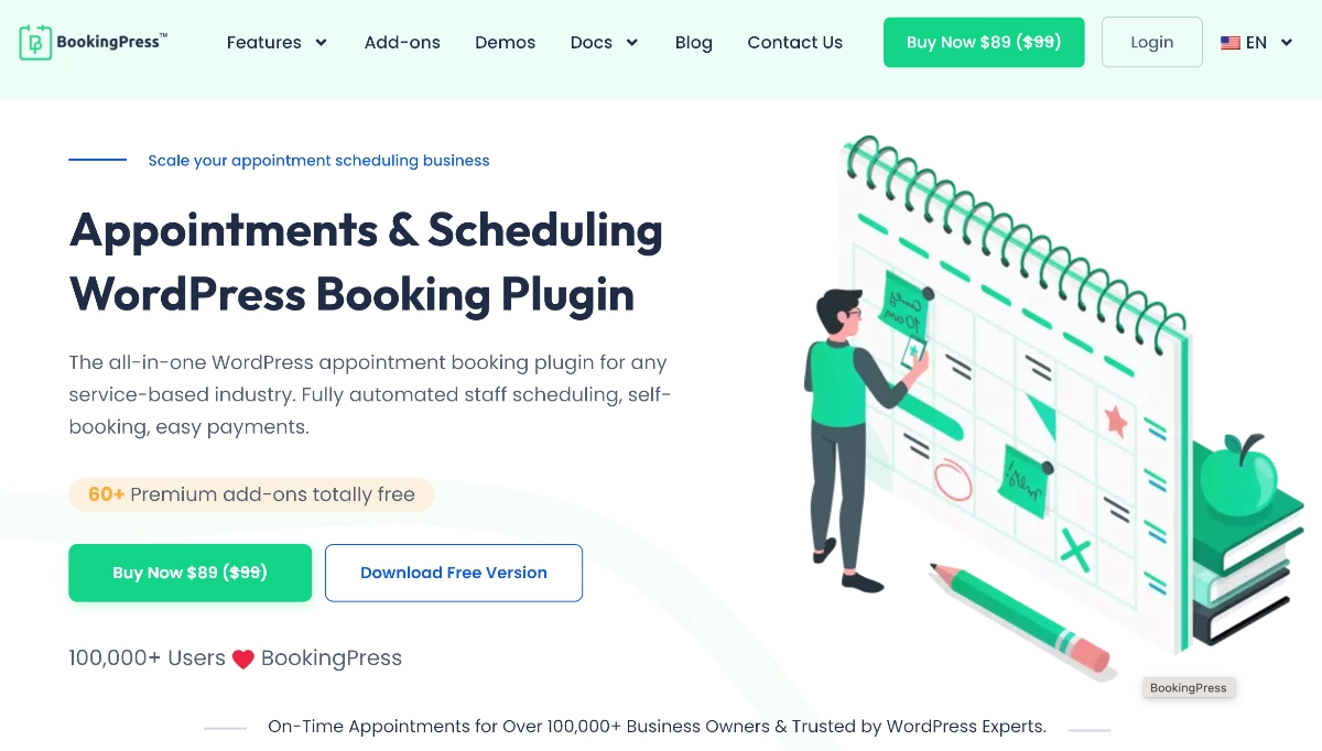 wordpress booking plugin