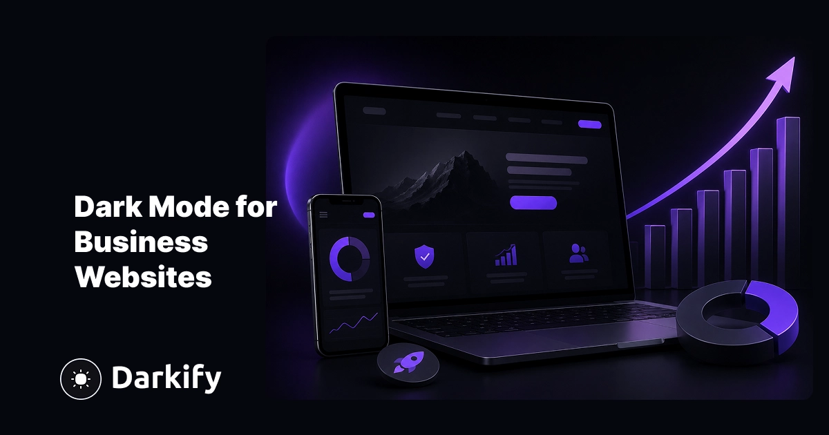 Dark Mode for Business Websites