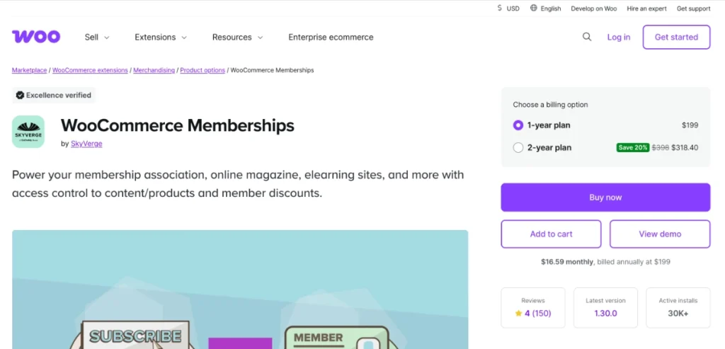 WooCommerce Memberships