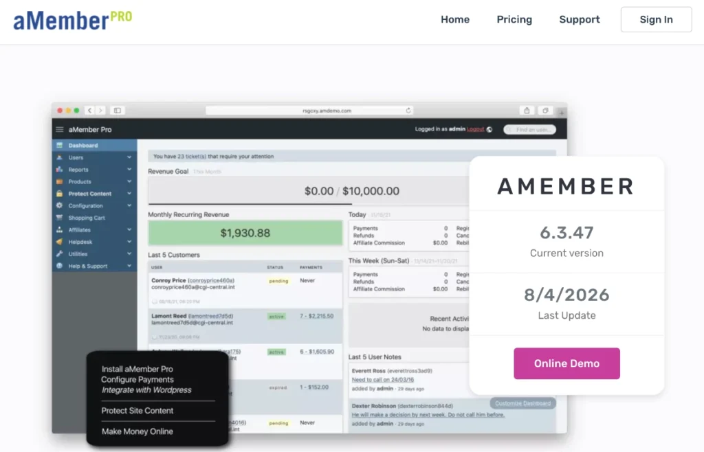 aMember Pro