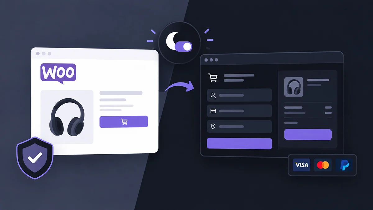 WooCommerce Dark Mode: Product, Cart & Checkout